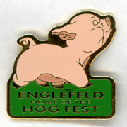 1996 Hogfest pin