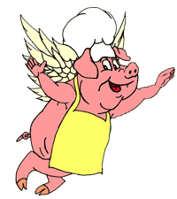 Flying pig chef